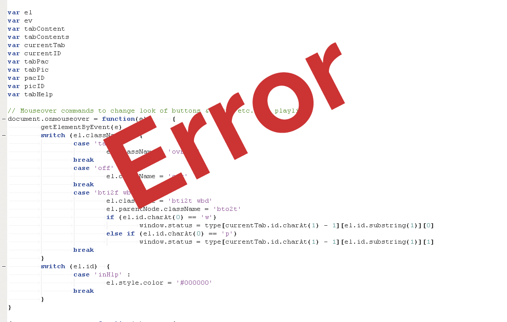 outdated source code