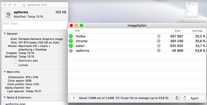 images optimization